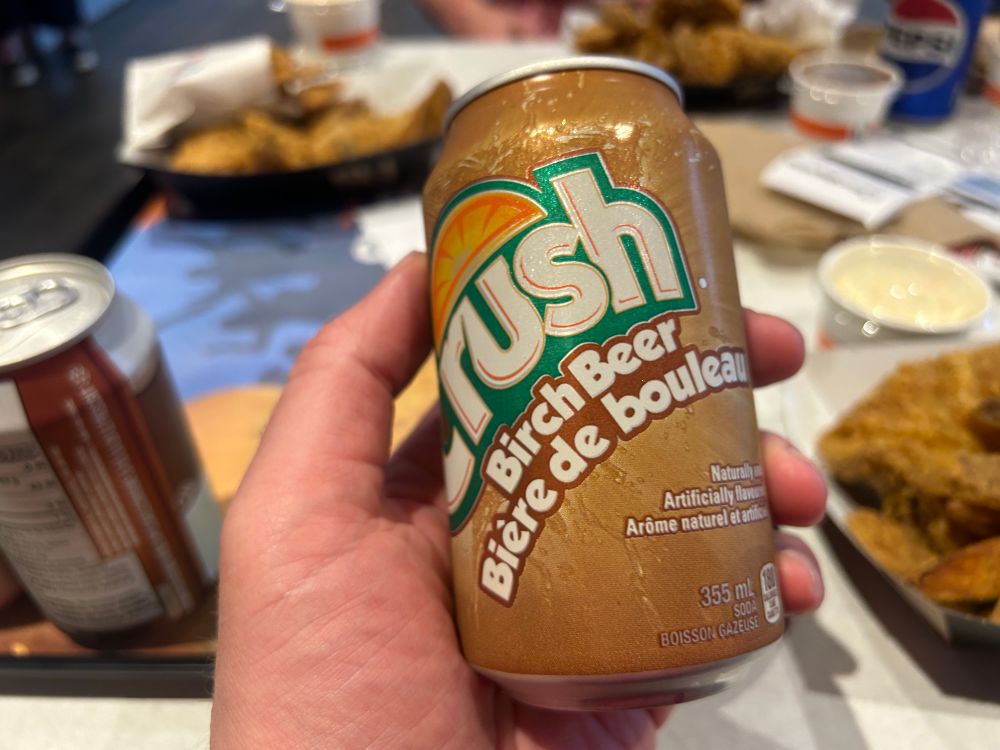 Can of Crush birch beer
