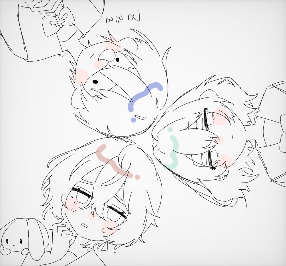 セッション前のらくがき