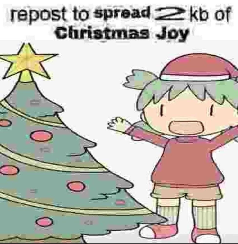 REPOST TO SPREAD 2 KB OF CHRISTMAS JOY 