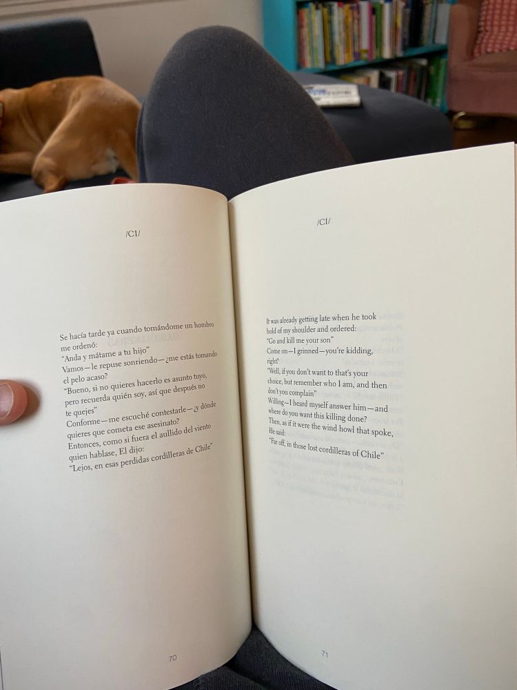 A poem from the “Cordilleras” section of Anteparaíso in Spanish and English 