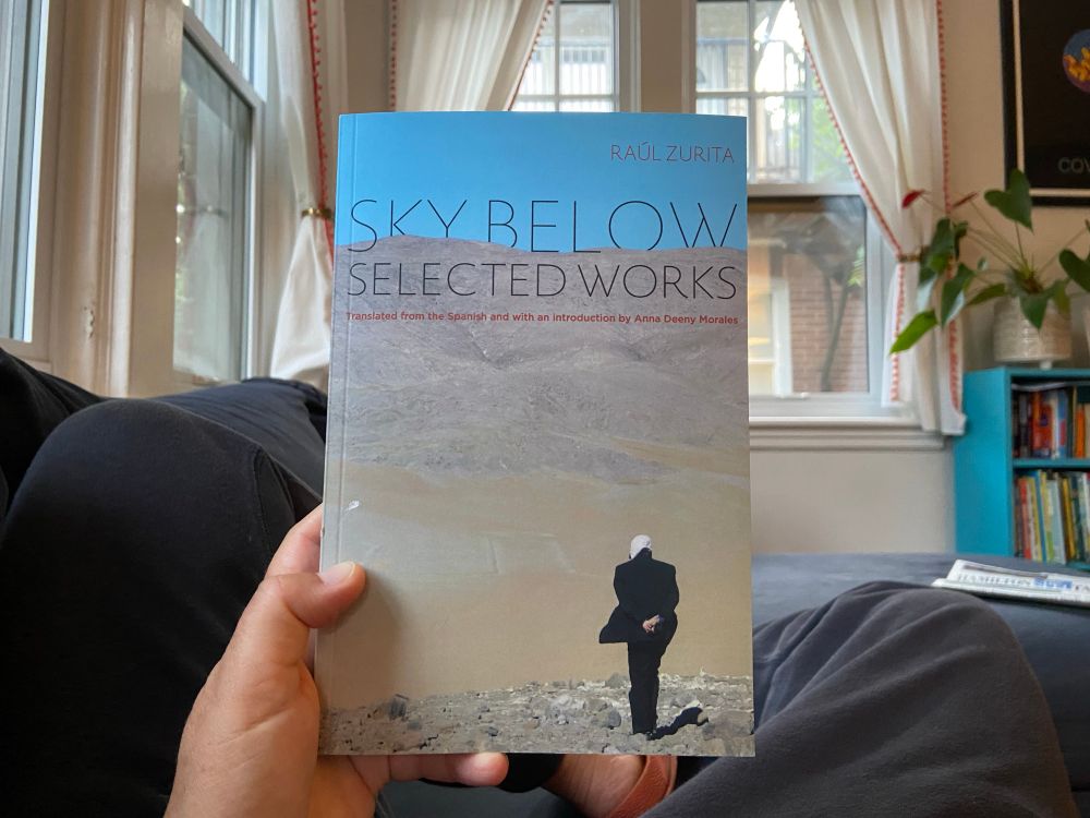 Cover of Sky Below: Selected Works translated by Anna Deeny Morales 