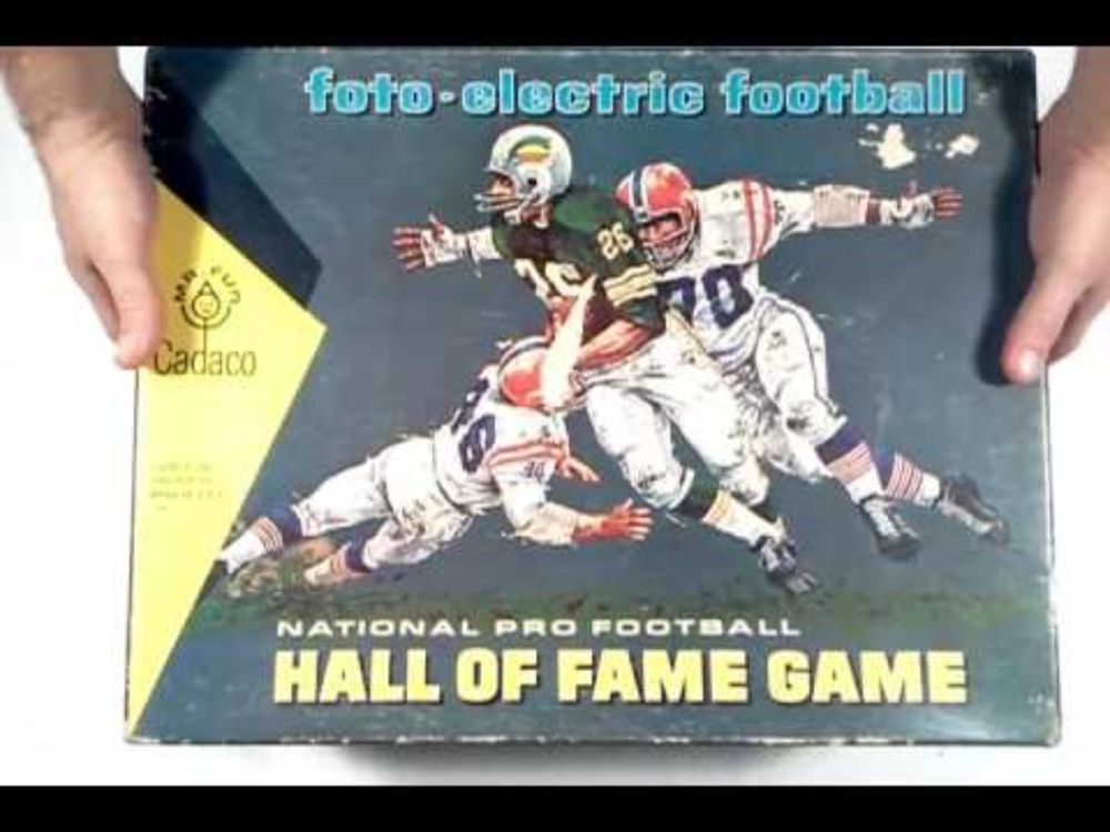 1965 Cadaco Foto-Electric Football Game Demonstration
