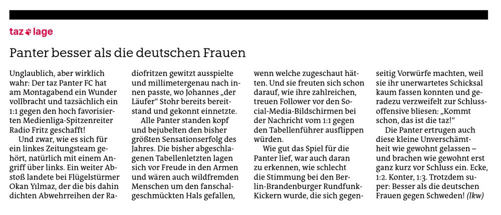 taz-Text am 16.7.25