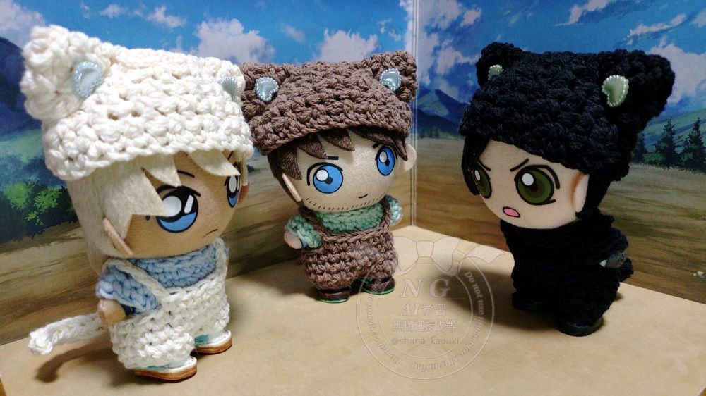 しぃな家のぬい達