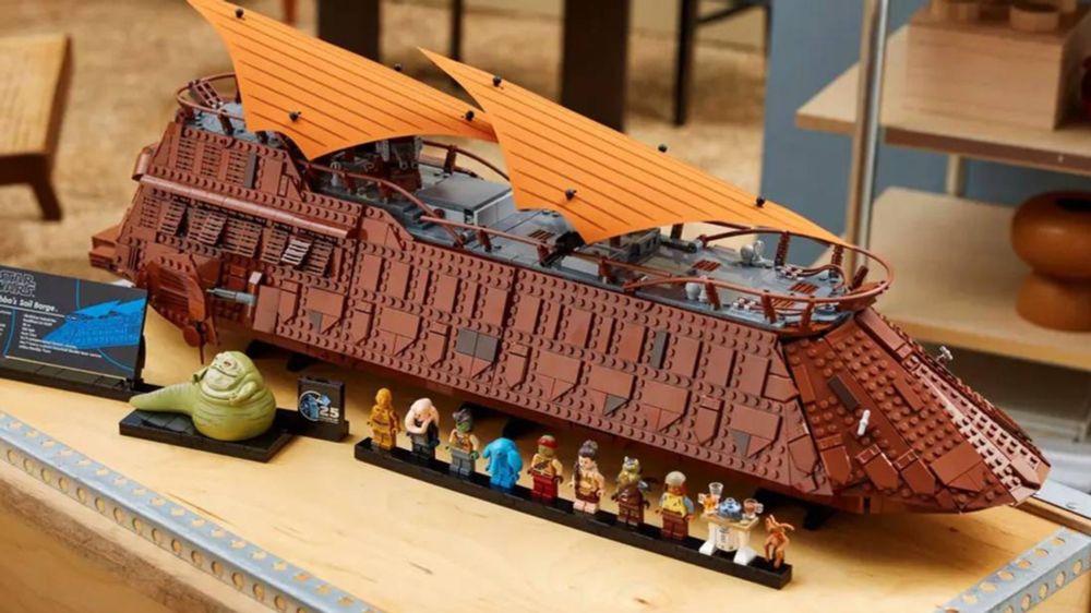 LEGO revela novo e gigantesco set de Star Wars baseado no Jabba’s Sail Barge - GeekZilla