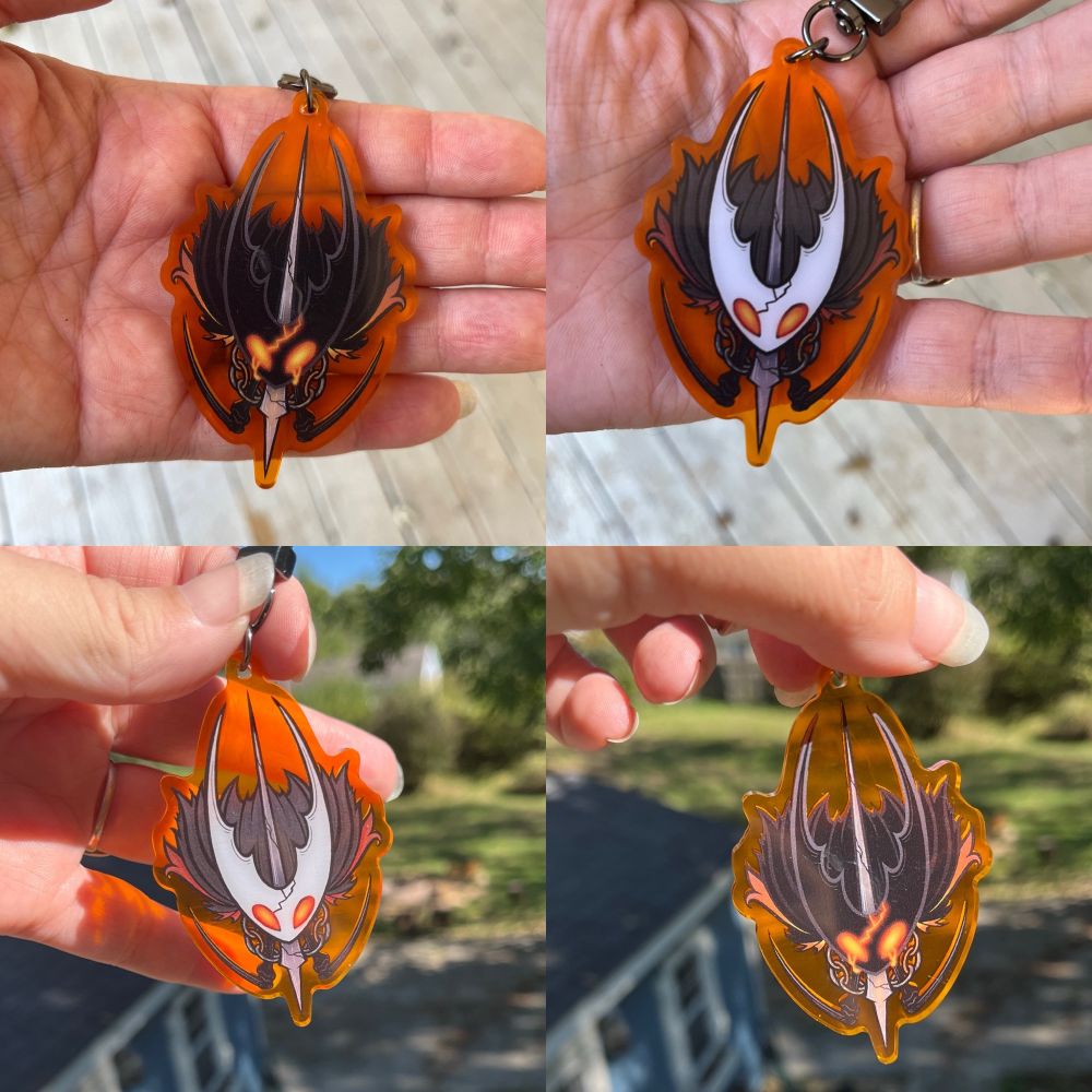 Photo of Hollowknight keychains 