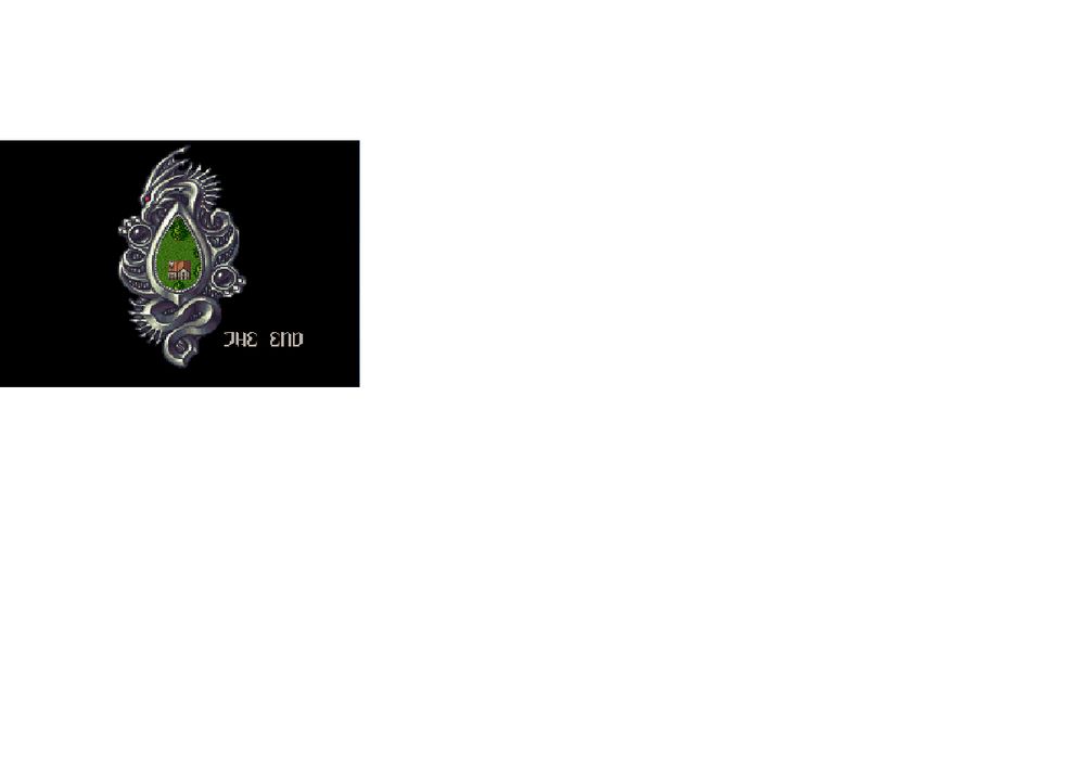 Ending screen of Breath of Fire 2