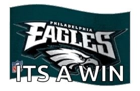 EAGLES IT'S A WIN FLAG