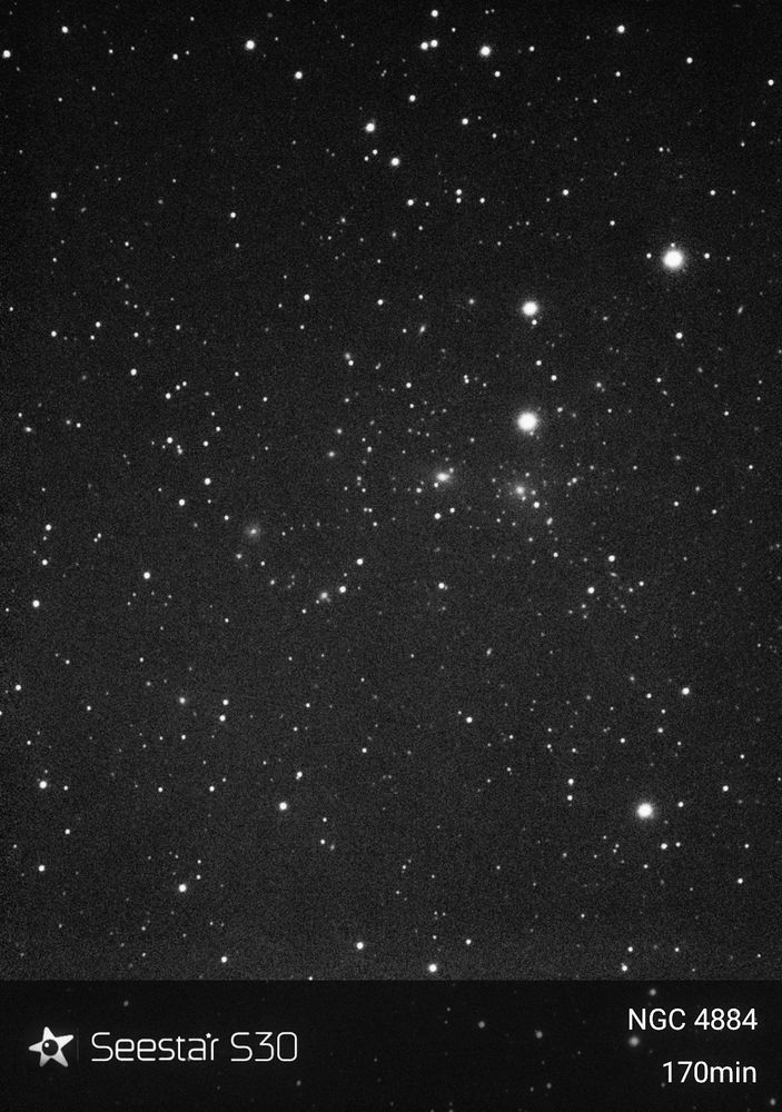 Ancient Light: The Context
Last night was a return trip to the Coma Cluster of Galaxies (while the hockey game was on).  Also called Abell 1656, this cluster is approximately 10 million lightyears across but 321 million lightyears away.  Mind boggling distances on their own don't mean a lot.  Huge numbers are simply too large for any meaningful discourse by themselves. 

To put it into context, the light that left this swarm of galaxies, earth wasn't even inhabited by dinosaurs yet.  It was a very different place.

http://www.fossilmuseum.net/GeologicalHistory.htm

Briefly stated, 321 million years ago, during the late Carboniferous period, Earth was warm and humid with vast swampy forests dominated by giant ferns, horsetails, and clubmosses. These forests formed the coal deposits we use today. Oxygen levels were higher than now, supporting enormous insects like dragonflies with 2.5-foot wingspans. Continents were slowly drifting together toward the supercontinent Pangaea, and early reptiles were beginning to appear on land.

Context. The vastness of our cosmos is staggering to our minds, it is a conversation worth having as we try to understand what the cosmos is and how it got here.
