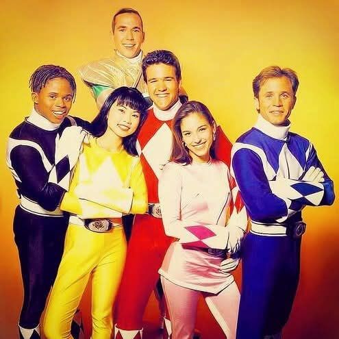 Go, Go #PowerRangers 
#90s #mightymorphinpowerrangers