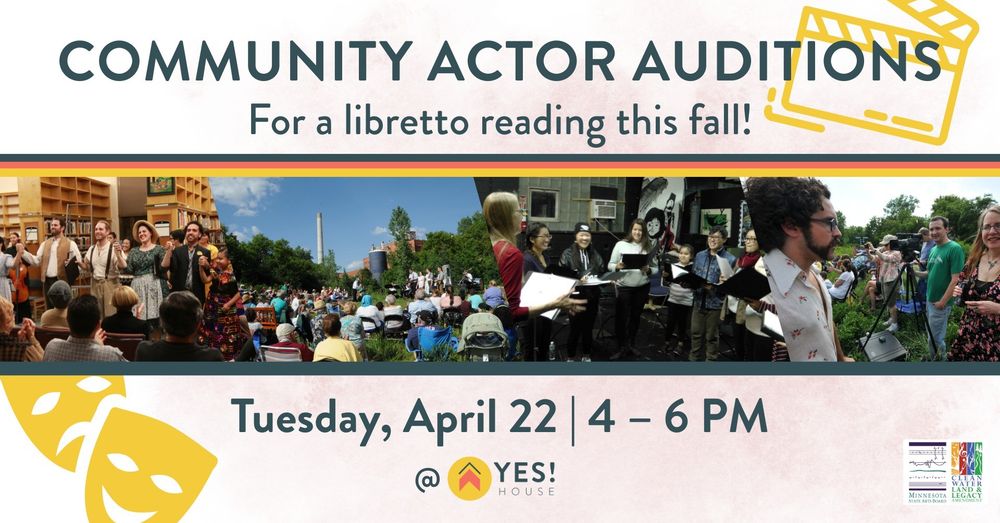 The adventure continues! We are getting wonderful community talent and support. More auditions next week!