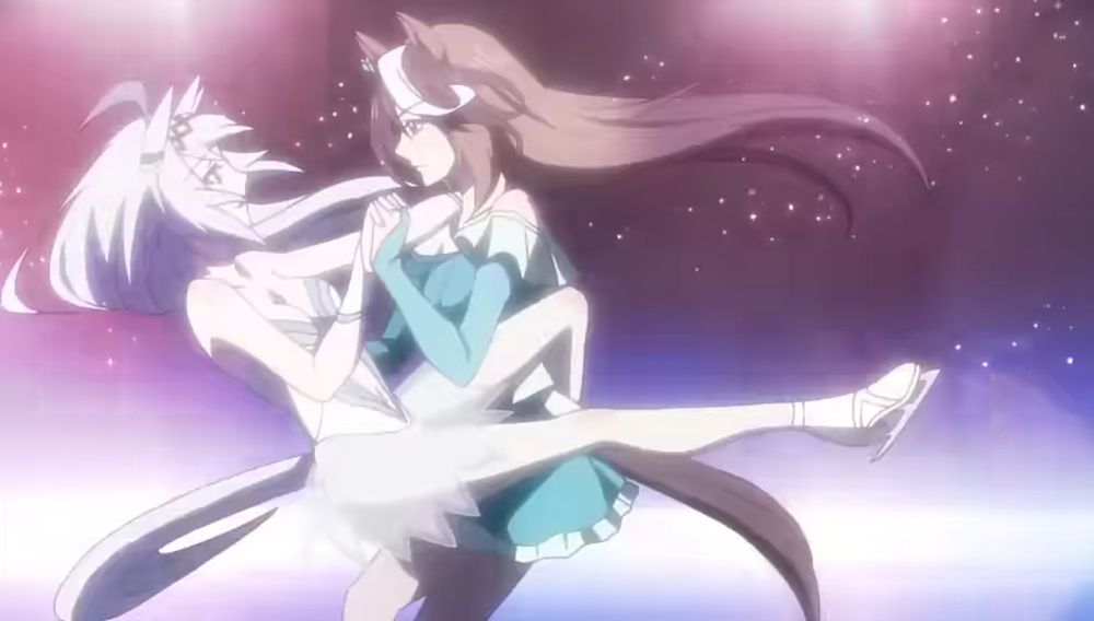 Oguri and Rudolf being very good friends 