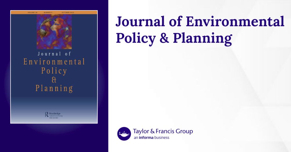 Journal of Environmental Policy & Planning