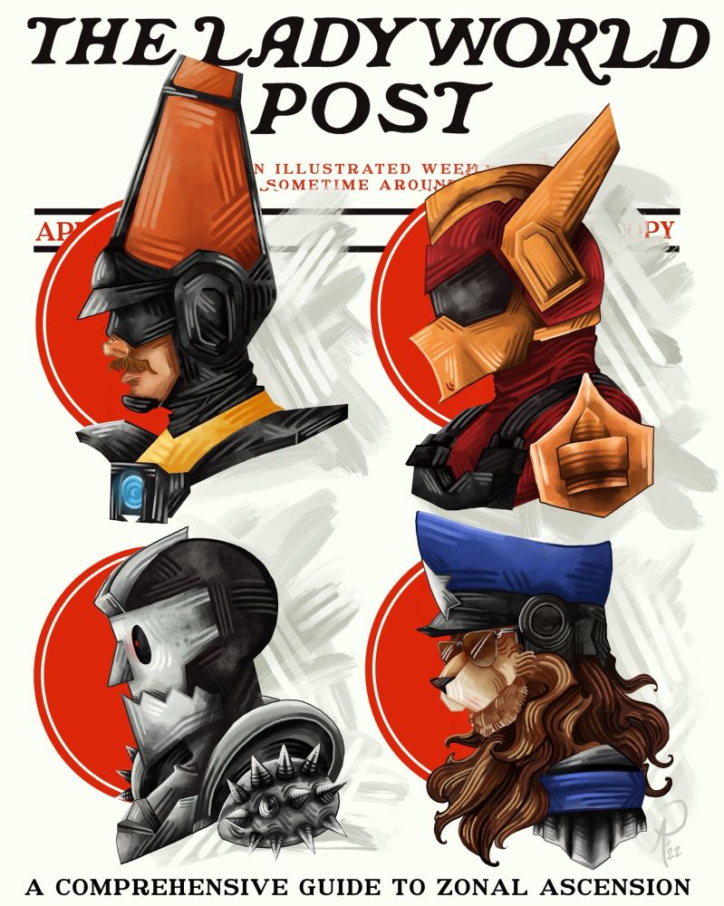 Ladyworld Post, a TWRP version of The Saturday Evening Post