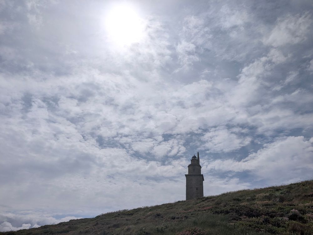 Torre de Hercules in the sun