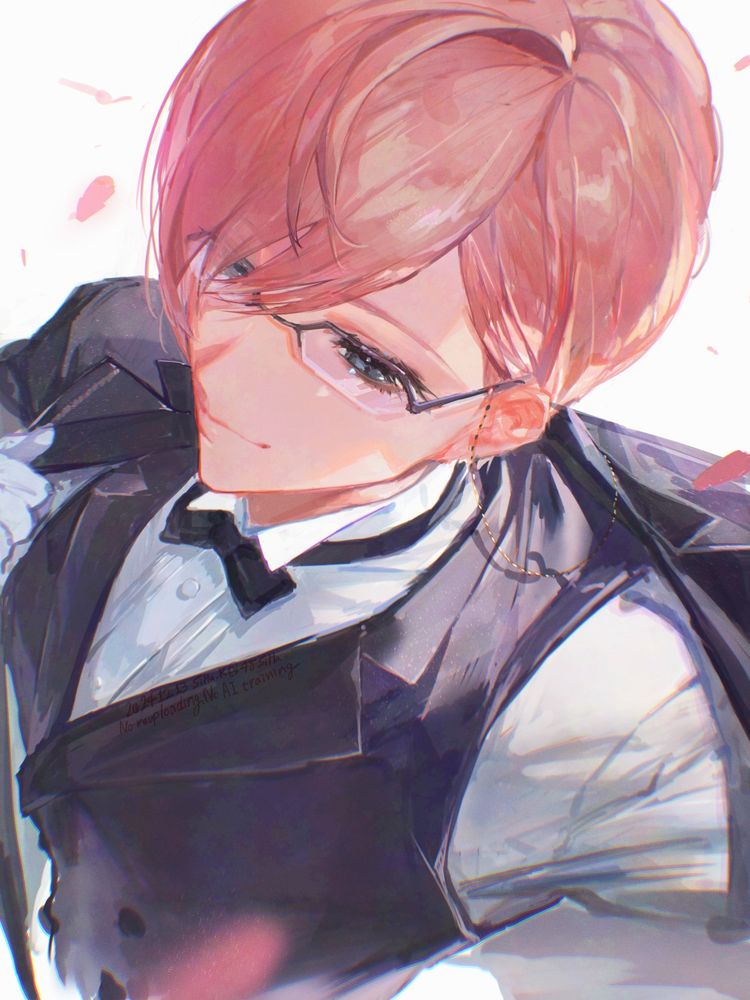 刀剣乱舞より亀甲貞宗の二次創作イラスト（盛装）