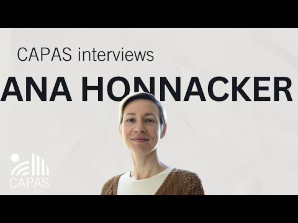 Meet our Fellows - Dr Ana Honnacker (LMU Munich)