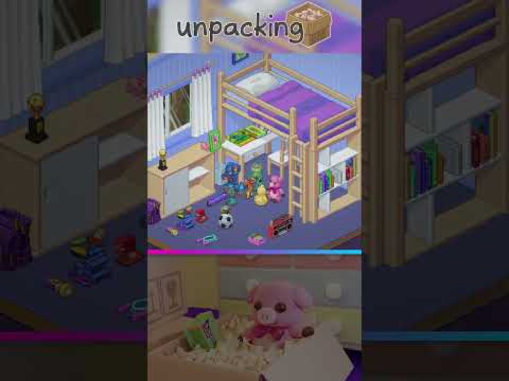 Why Is This So Satisfying? - Cozy Games - Unpacking
