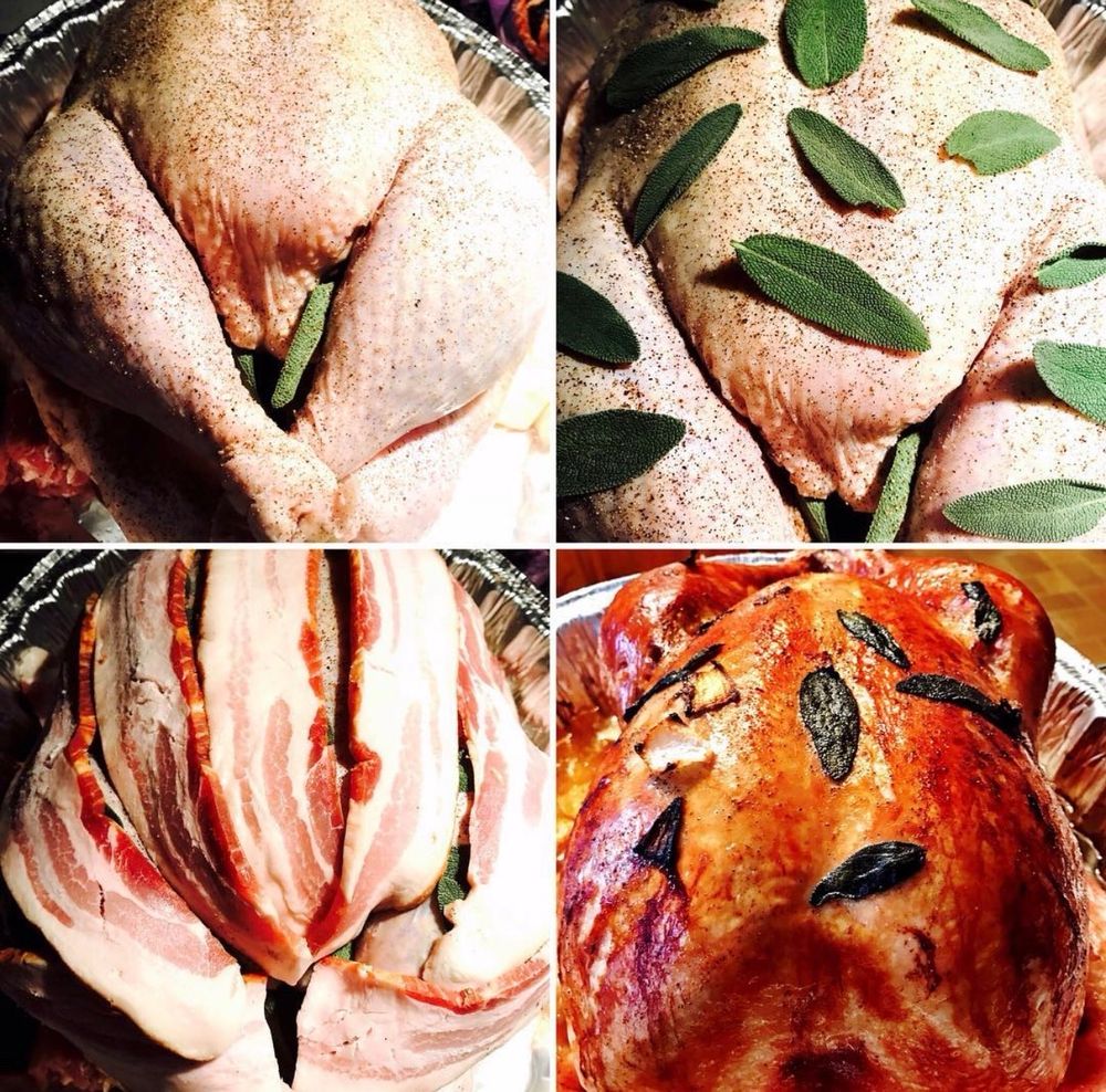 The BACON BIRD: hands-down the best roast turkey of all the times. 