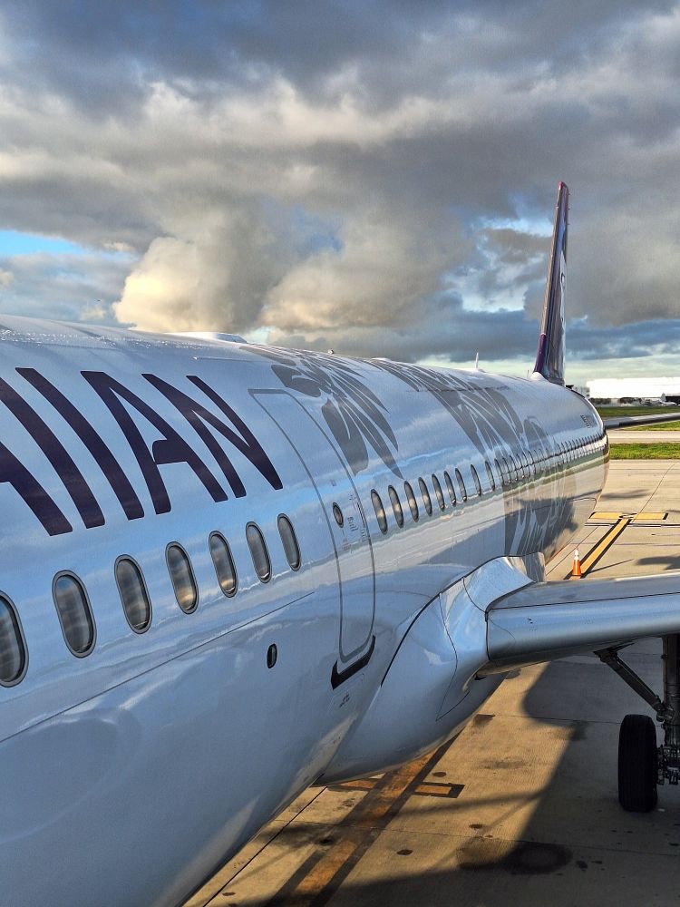Hawaiian a321neo fuselage