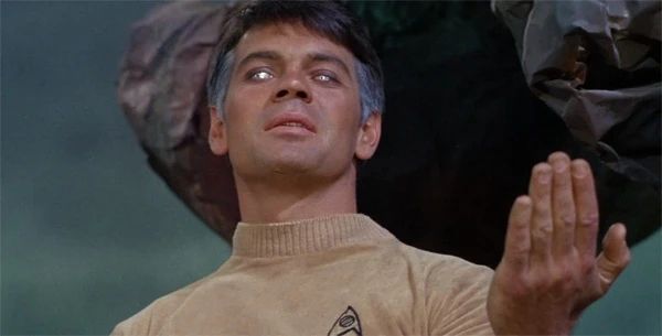 Gary Mitchell from Star Trek TOS, SUPER underrated bad guy see it's not just that he got godlike powers it's that he's this thuggish creep who was ultra manipulative that was hiding in plain sight, using his friendship with Kirk 