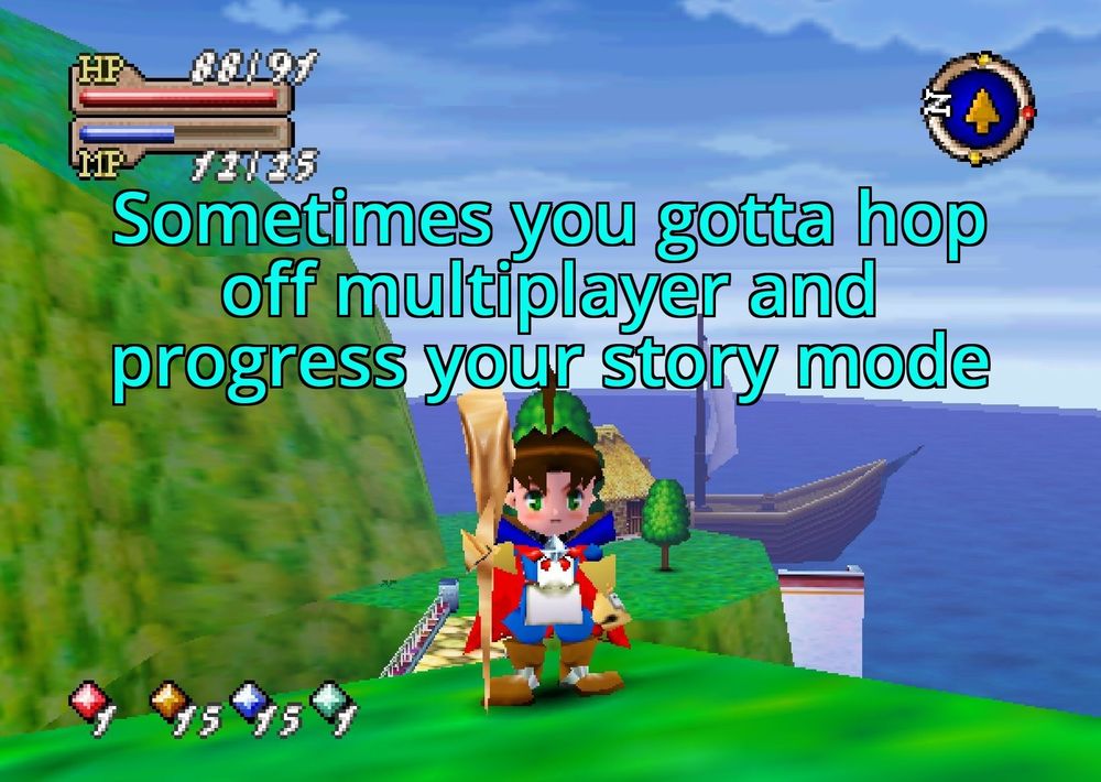 Sometimes you gotta hop off multiplayer and progress your story mode

Brian is taking a vacation 
