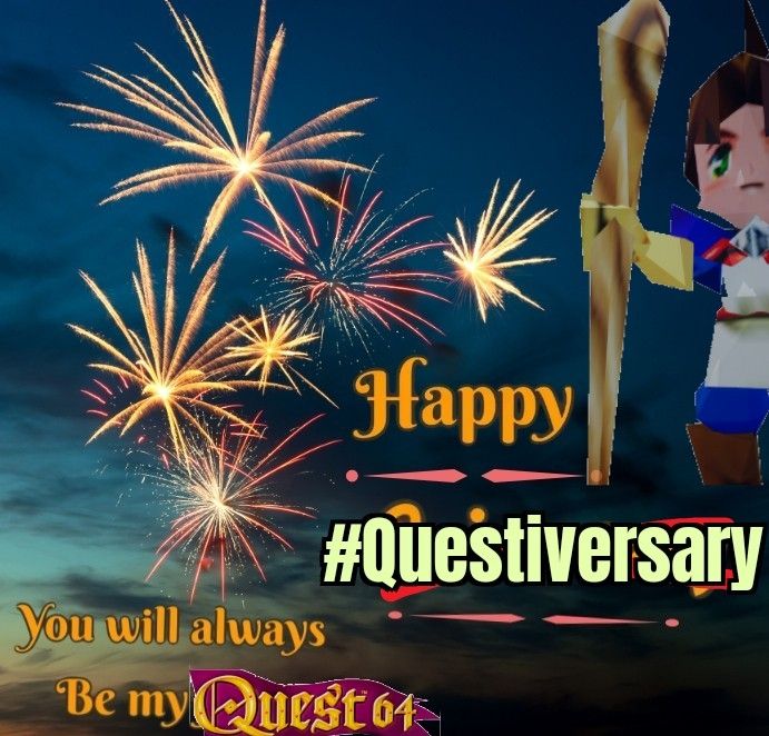 Happy Questiversary!
It's just fireworks, Brian and poor editing