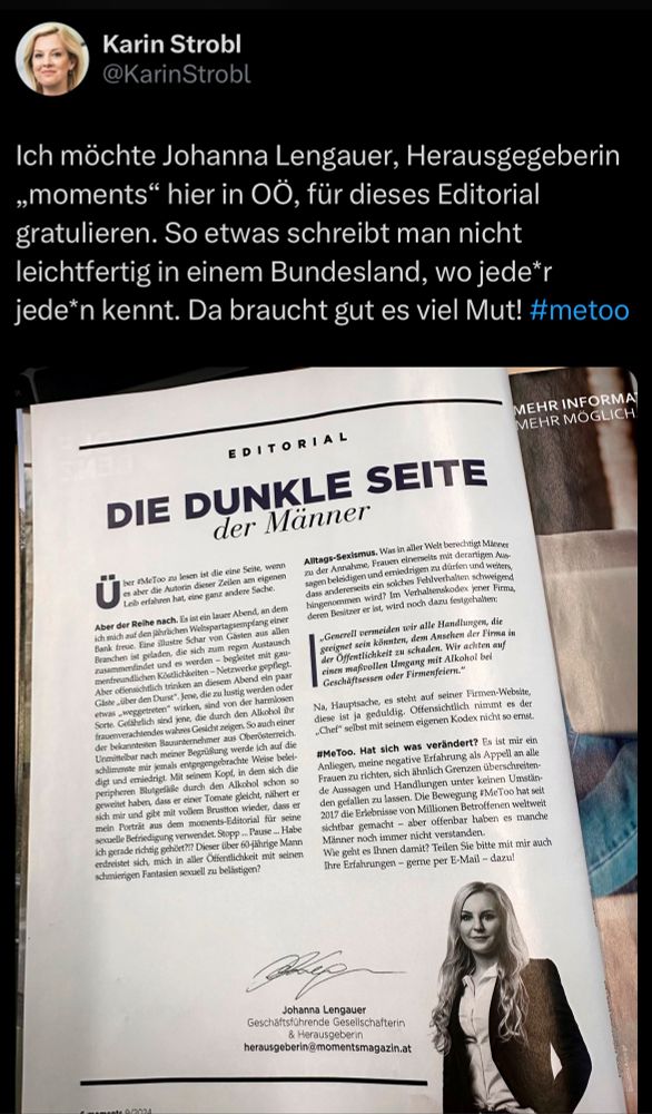 Editorial Die dunkle Seite der Männer
