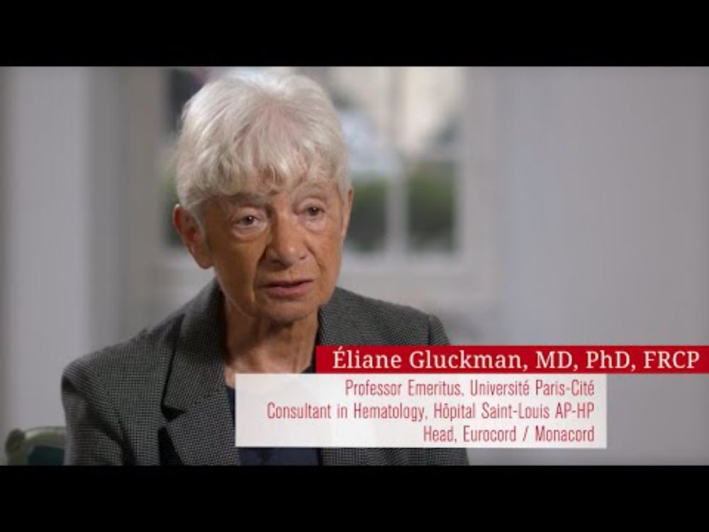 Éliane Gluckman Receives 2024 Wallace H. Coulter Award for Lifetime Achievement in Hematology