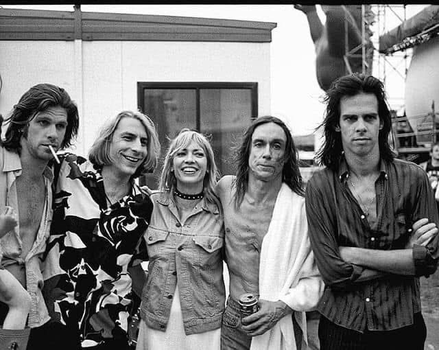 Kim Gordon Iggy Pop Nick Cave