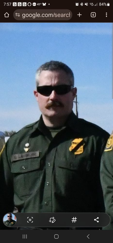 Border Patrol agent Gregory Lairmore