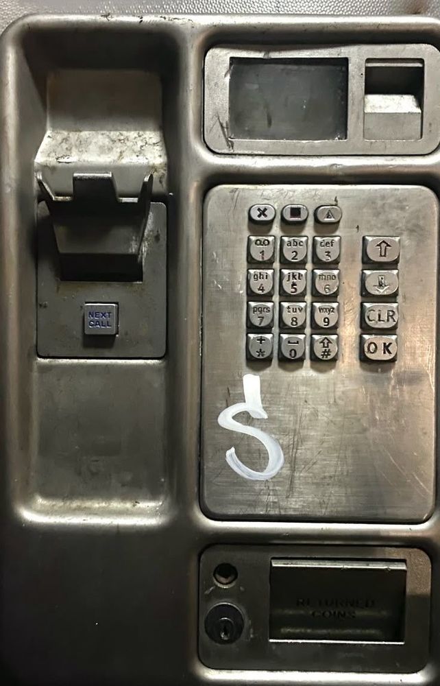 Photography of an old payphone close-up