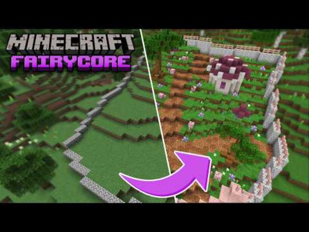 I Built A FAIRY GARDEN Cow Pen! | Minecraft 1.21 Fairycore Let's Play Episode 3