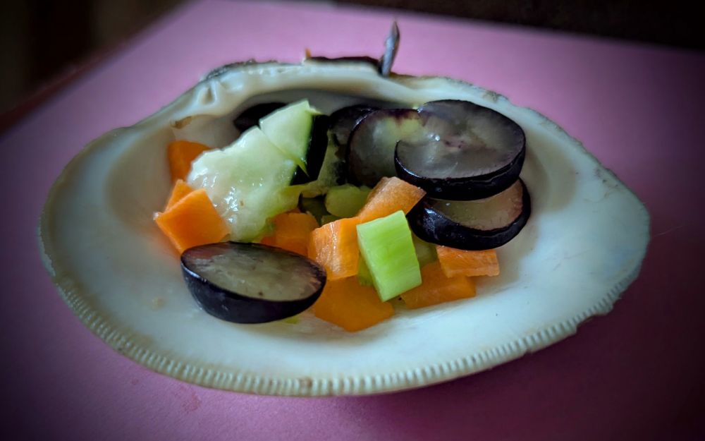 Same but facing forward