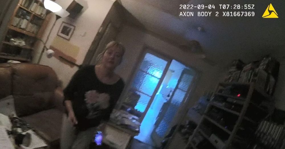 Moment woman's world came crashing down... but she still couldn't stop herself