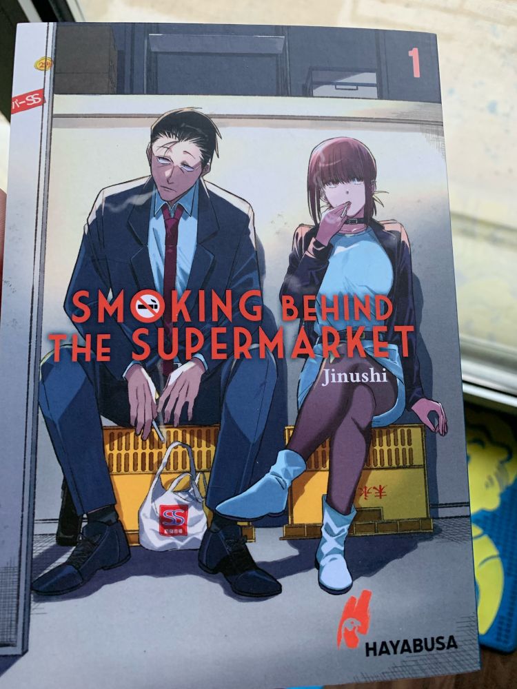 Cover des Mangas ‚Smoking behind the supermarket‘. 