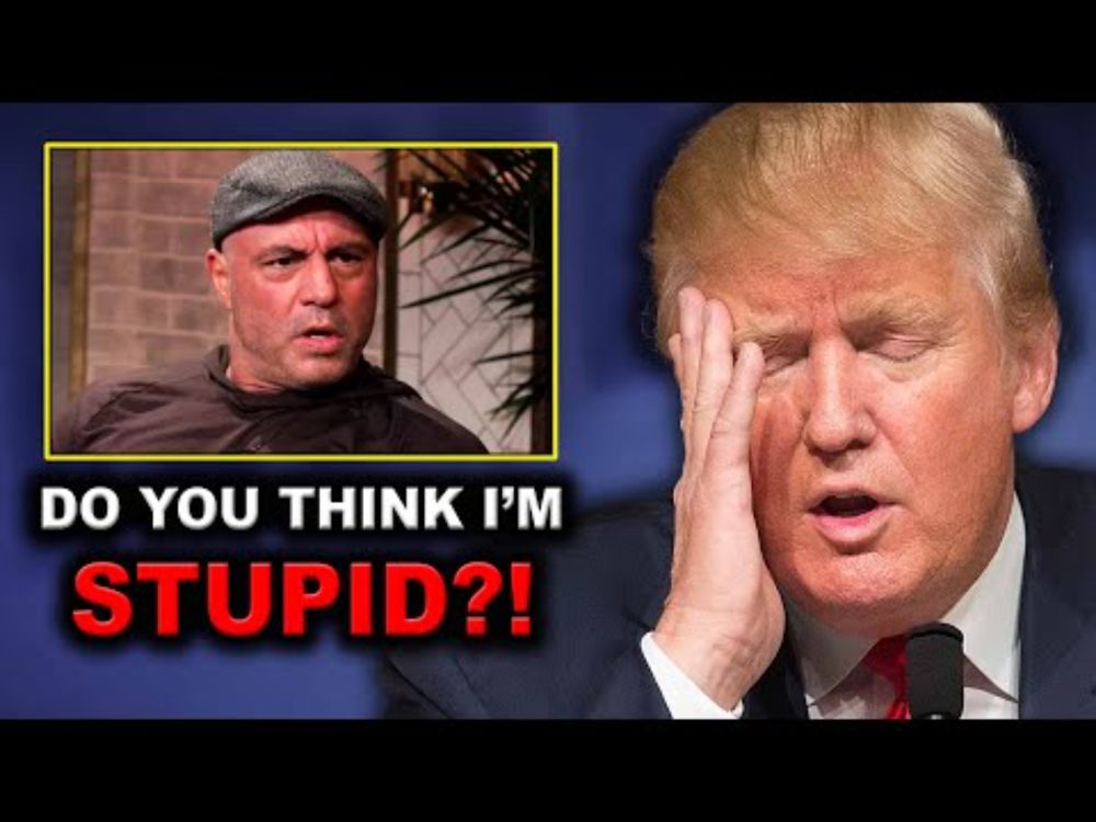Trump BEGS Joe Rogan To Stop Talking About Epstein... This is BAD!