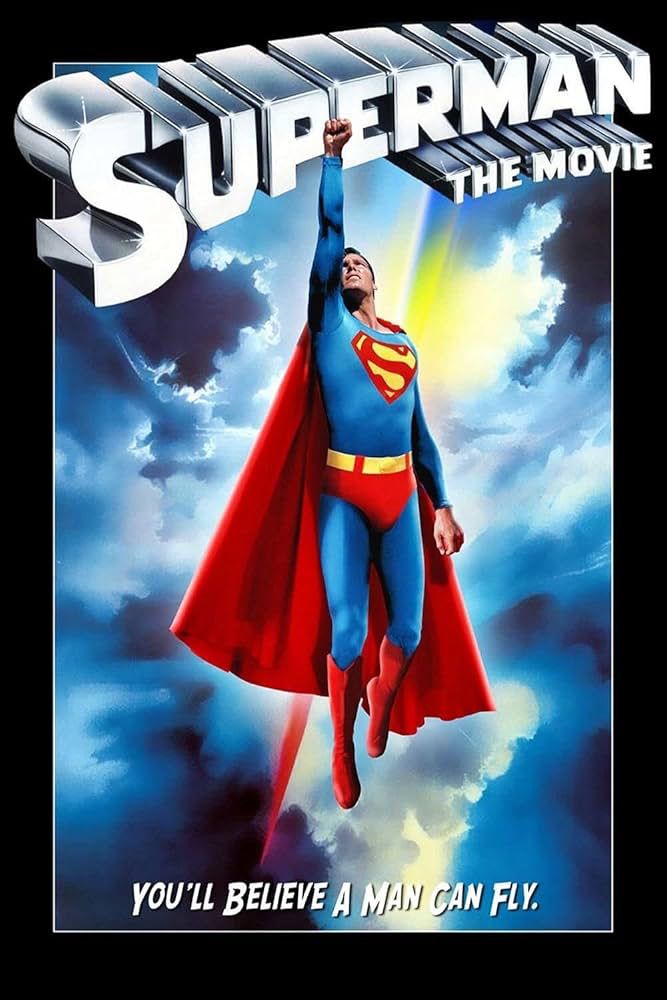 Original 1978 Superman the Movie poster