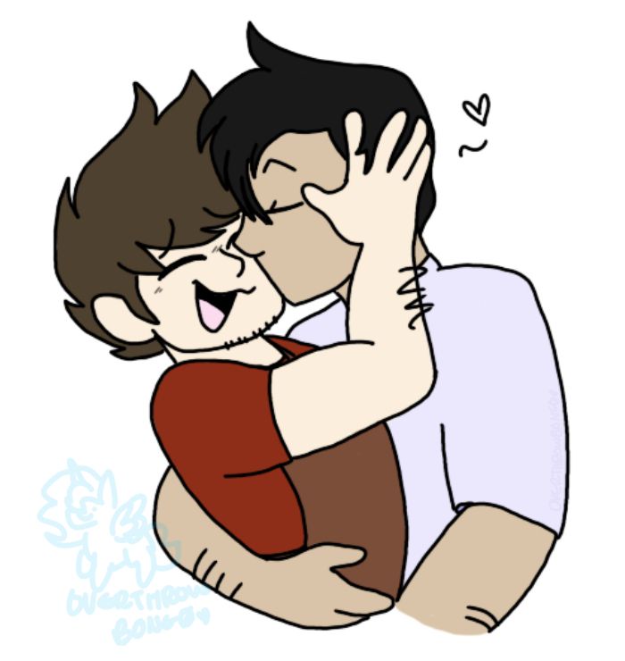 Orin kissing emmet on the cheek

🎨: overthrowbongo