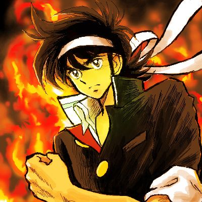 炎の転校生　ファンアート