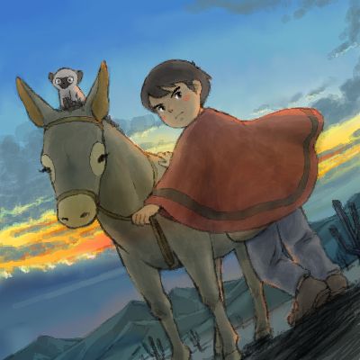 アニメ「母をたずねて三千里」のファンアート