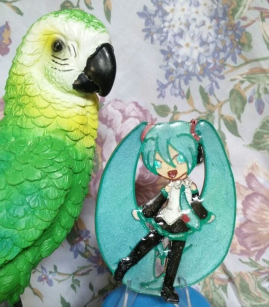 Digital File - 3D printing file STL - Miku Hatsune - kittyocean's Ko-fi Shop