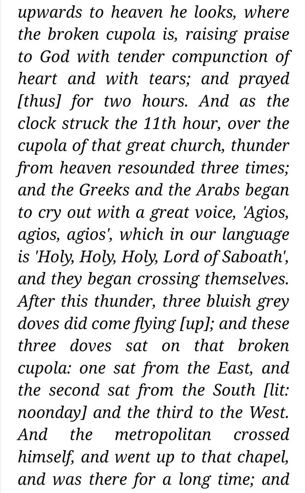 Vasily Yakovlevich Gagara describes moments in the ceremony that the observers felt were symbolic.