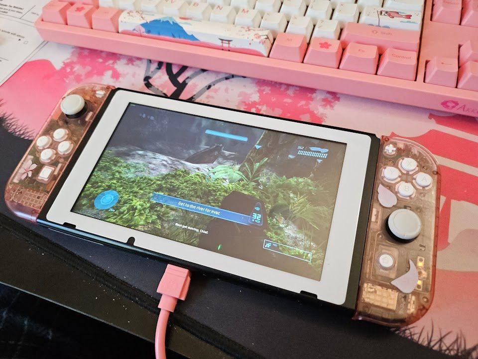 Halo on Switch (It's just streaming to a modded Switch)