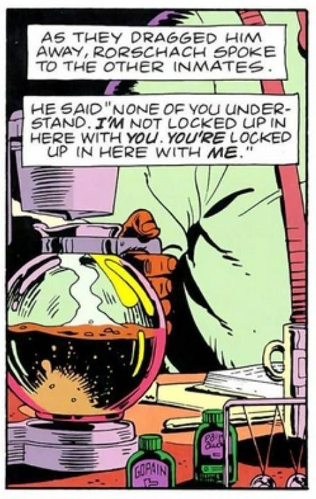 Panel from Watchmen. 