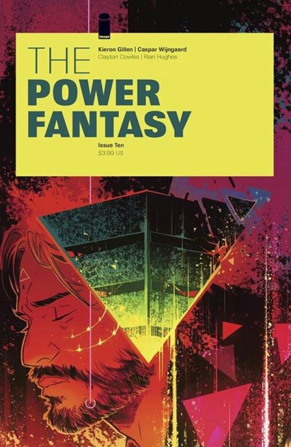 The Power Fantasy #10 cover by Caspar "Bad Boy" Wijngaard.
