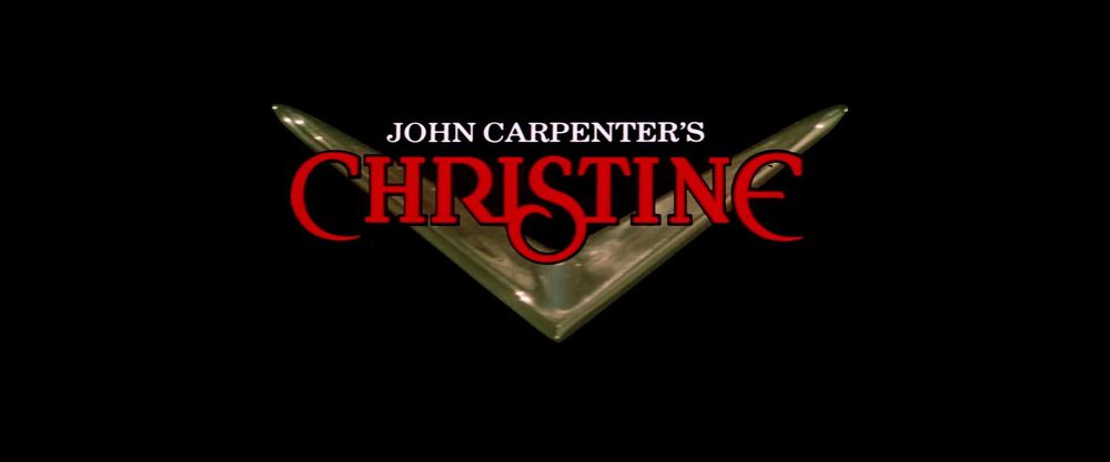 Title card for John Carpenter’s Christine
