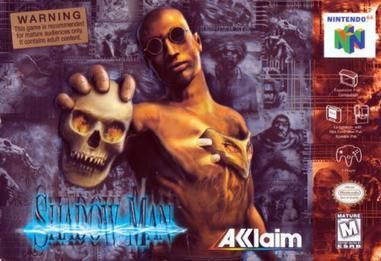 The box art for Shadowman on N64. 