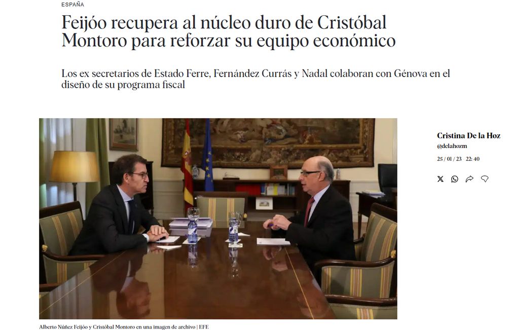 Por si ayuda, esa portada es del 25/1/2023. Habrán estado este año y medio a tope allanando el terreno. Lo que Rufián califica de "corruptos profesionales", luego están los cutres.