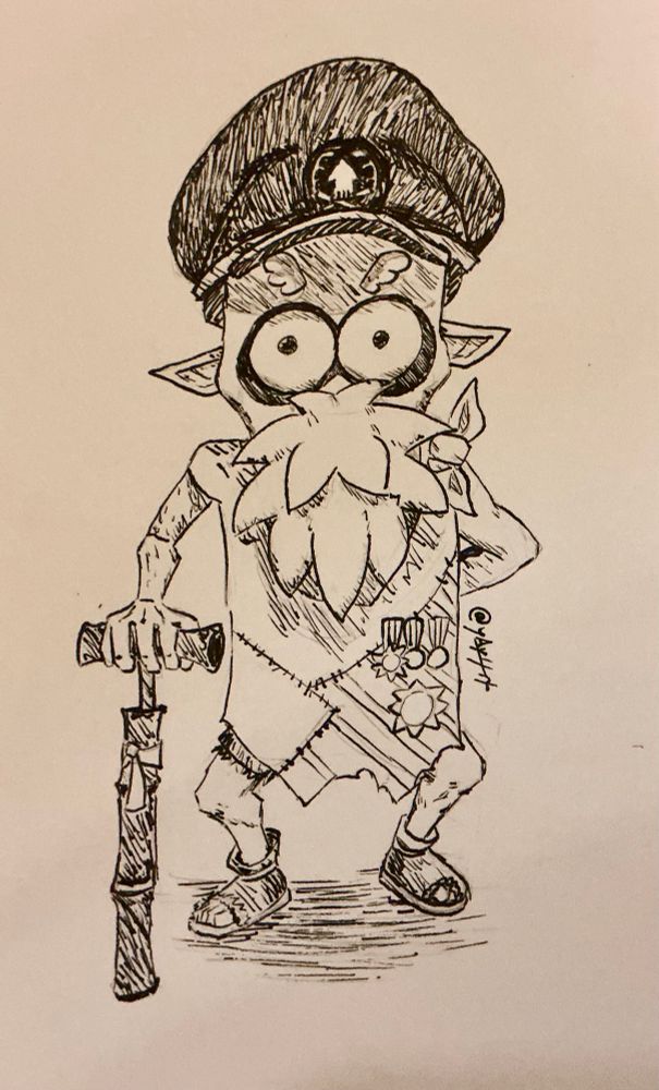 old man Cuttlefish from the Squid Sisters????